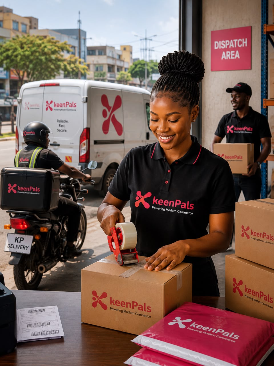 Professional packaging and reliable nationwide delivery.